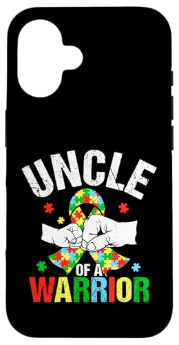 Onkel eines Kriegers: Autismusbewusstsein Hülle für iPhone 16 Onkel eines Kriegers: Autismusbewusstsein Hülle für iPhone 16 von Autism Awareness Kids Support Squad