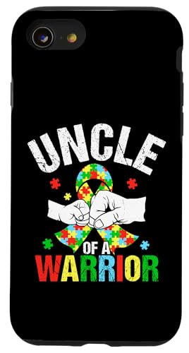 Onkel eines Kriegers: Autismusbewusstsein Hülle für iPhone SE (2020) / 7 / 8 von Autism Awareness Kids Support Squad