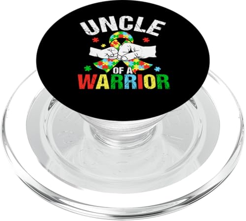 Onkel eines Kriegers: Autismusbewusstsein PopSockets PopGrip für MagSafe Onkel eines Kriegers: Autismusbewusstsein PopSockets PopGrip für MagSafe von Autism Awareness Kids Support Squad