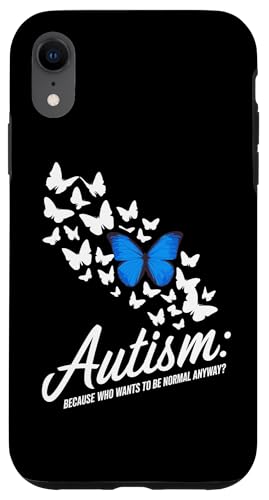 Normal Autism Awareness Saying Hülle für iPhone XR von Autism Awareness Neurodiversity Support