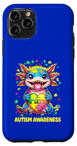 Axolotl Autismus Autistic World Awareness Day Monat ADHS Hülle für iPhone 11 Pro von Autism Awareness Support Autistic Children