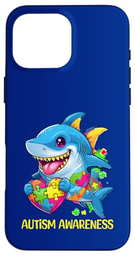 Hai Autismus Autistic World Awareness Day Monat ADHS Hülle für iPhone 16 Pro Max von Autism Awareness Support Autistic Children
