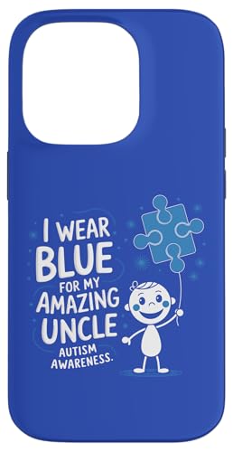 Light Blue I Wear Blue For My Uncle Autism Awareness Hülle für iPhone 14 Pro Light Blue I Wear Blue For My Uncle Autism Awareness Hülle für iPhone 14 Pro von Autism Awareness Support Squad Puzzle Apparel