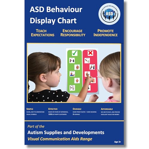 Verhaltensdiagramm - Visuelle Hilfe für das Verhaltensmanagement für Kinder, Autismus von Autism Supplies and Developments
