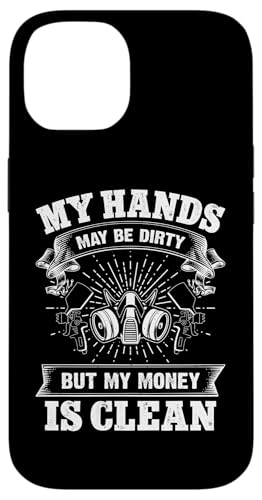 Karosseriebemaler: My Hands May Be Dirty My Money Is Clean Hülle für iPhone 14 Karosseriebemaler: My Hands May Be Dirty My Money Is Clean Hülle für iPhone 14 von Auto Body Painter And Car Varnisher Designs