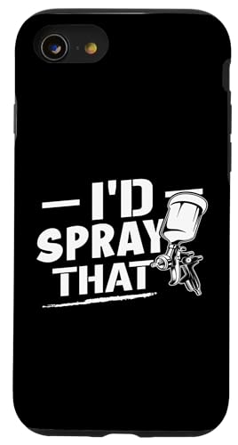 Karosserielacker: I'd Spray That Hülle für iPhone SE (2020) / 7 / 8 von Auto Body Painter And Car Varnisher Designs