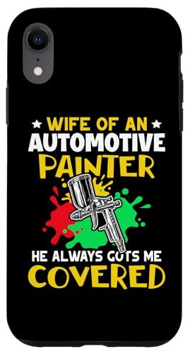 Karosserielackierer: Ehefrau eines Automobilmalers Hülle für iPhone XR Karosserielackierer: Ehefrau eines Automobilmalers Hülle für iPhone XR von Auto Body Painter And Car Varnisher Designs