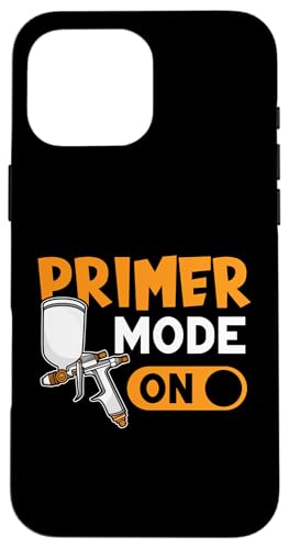 Karosserielackierer: Grundierungsmodus an Hülle für iPhone 16 Pro Max von Auto Body Painter And Car Varnisher Designs