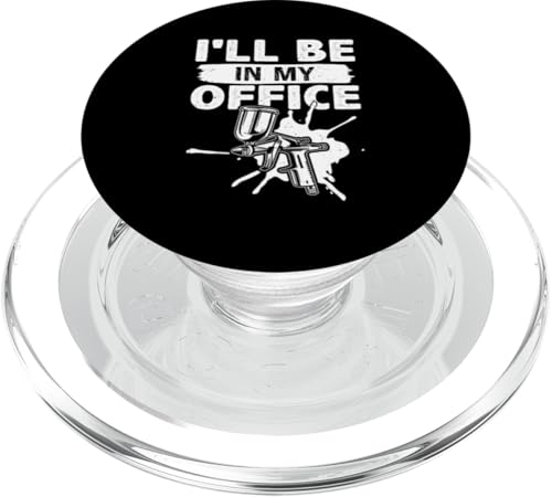 Karosserielackierer: I'll Be In My Office PopSockets PopGrip für MagSafe Karosserielackierer: I'll Be In My Office PopSockets PopGrip für MagSafe von Auto Body Painter And Car Varnisher Designs
