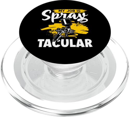 Karosserielackierer: My Job Is Spray-Tacular PopSockets PopGrip für MagSafe Karosserielackierer: My Job Is Spray-Tacular PopSockets PopGrip für MagSafe von Auto Body Painter And Car Varnisher Designs