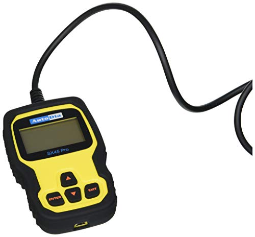 AutoDia SX45 Pro Diagnosegerät für Auto gelb von AutoDia