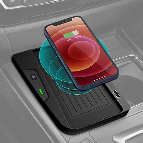 AutoQi Wireless Charger Kabellose Handy-Ladestation Qi kfz-Ladegeräte passend für BMW 3er F30 F31 F80 4er F32 F33 F36 Zubehör von AutoQi