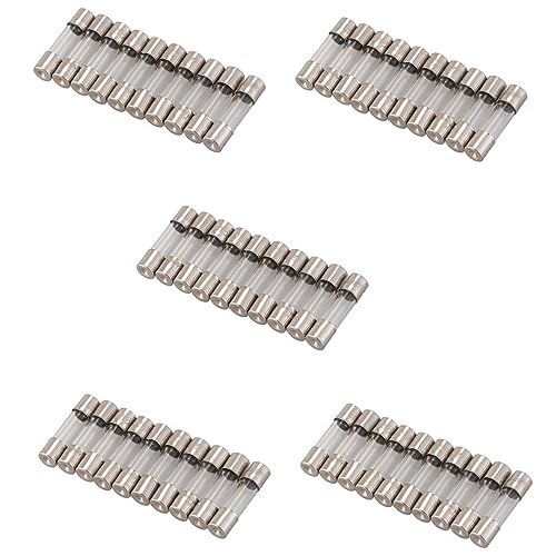 AutoSwan 50Pcs 250V 0.2A 200MA Schnell Flink Glassicherungen Tubes 5mm x 20mm von AutoSwan