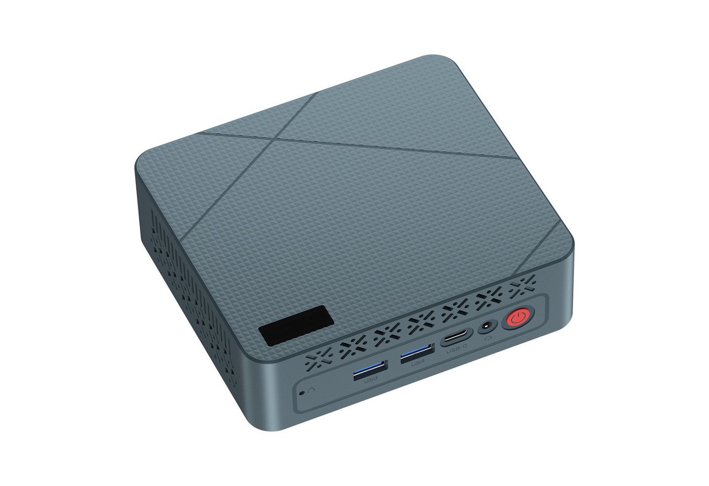 Auusda E2 Windows 11 Pro Business Mini-PC, AMD Ryzen 5 3550H, 4 Kerne Mini-PC (AMD, 16 GB RAM, 512 GB SSD, mit 2 HD-Schnittstellen und 1 vollfunktionsfähigen Typ-C-Schnittstelle) von Auusda