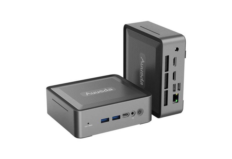 Auusda U58 Mini PC mit AMD Ryzen™ 7 5825U 8 Kerne und 16 Threads Mini-PC (AMD, 16 GB RAM, 512 GB SSD, mit zwei USB 3.0-Anschlüsse und zwei USB 2.0-Anschlüsse) von Auusda