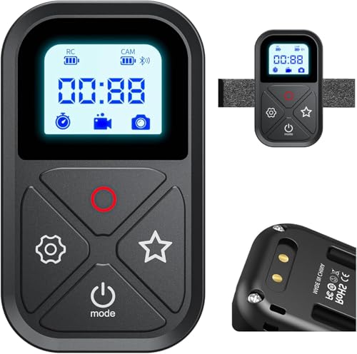 AuyKoo Kabellose Fernbedienung Smart Remote Bluetooth-Fernbedienung mit Hero 12/11/10/9/8/Max mit Armband von AuyKoo