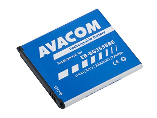 Handy Akku Samsung Core 2 Li-Ion 3, 8V 2000mAh, (Ersatz EB-BG355BBE) von Avacom