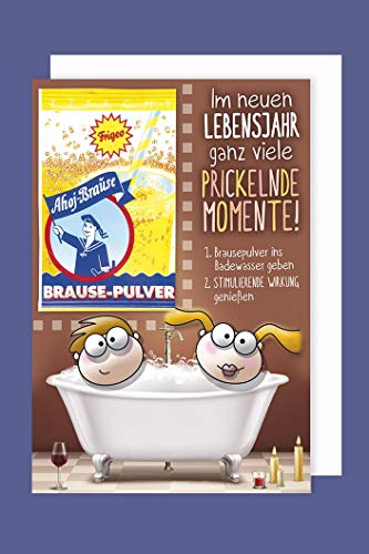 Geburtstag Humor Karte Grußkarte Applikation Ahoj-Brause Badewanne C6 Geburtstag Humor Karte Grußkarte Applikation Ahoj-Brause Badewanne C6 von AvanCarte