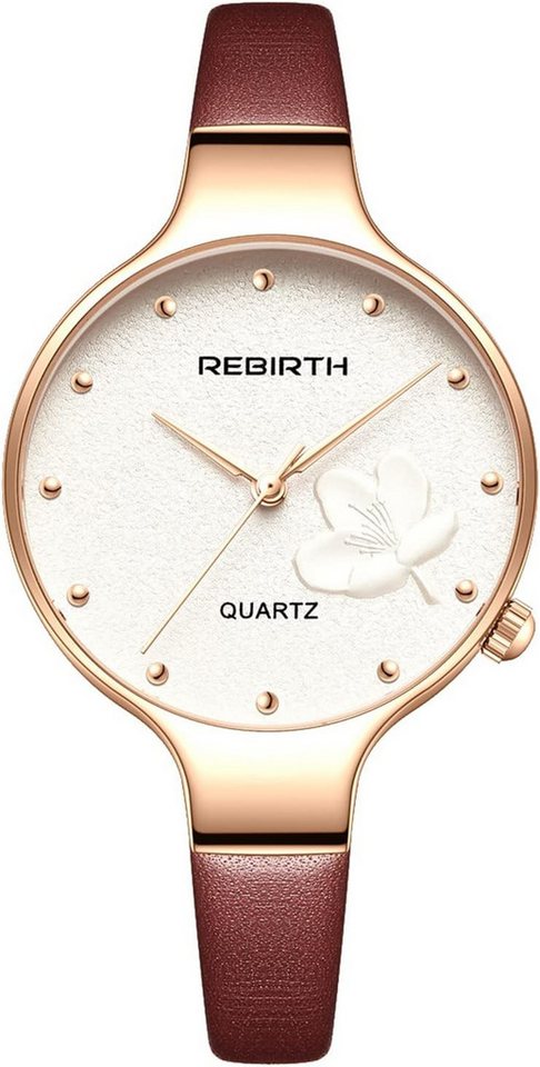 Avaner Analoge Quarzuhr mit Blumen-Dekor & gepunktetem Zifferblatt für Damen Watch, Wasserdichte Damen-Armbanduhr mit romantischem Design & Komfortarmband Avaner Analoge Quarzuhr mit Blumen-Dekor & gepunktetem Zifferblatt für Damen Watch, Wasserdichte Damen-Armbanduhr mit romantischem Design & Komfortarmband von Avaner