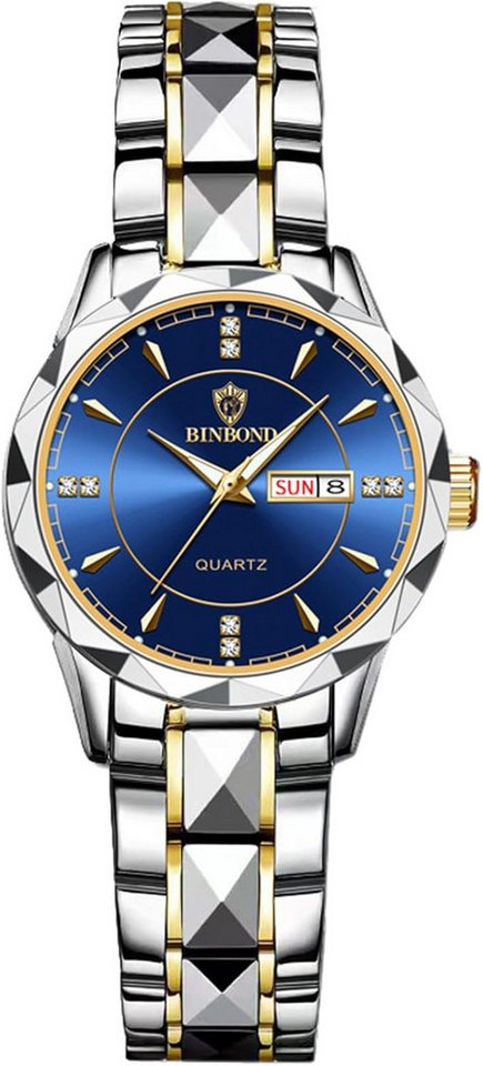 Avaner Elegantes Design mit Edelstahlarmband, Businessuhr klassischem Design Watch, Luxus Edelstahl Quarzuhr mit elegantem Zifferblatt Avaner Elegantes Design mit Edelstahlarmband, Businessuhr klassischem Design Watch, Luxus Edelstahl Quarzuhr mit elegantem Zifferblatt von Avaner