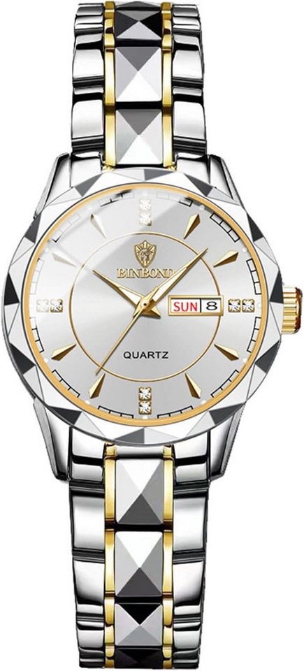 Avaner Elegantes Design mit Edelstahlarmband, Businessuhr klassischem Design Watch, Luxus Edelstahl Quarzuhr mit elegantem Zifferblatt Avaner Elegantes Design mit Edelstahlarmband, Businessuhr klassischem Design Watch, Luxus Edelstahl Quarzuhr mit elegantem Zifferblatt von Avaner