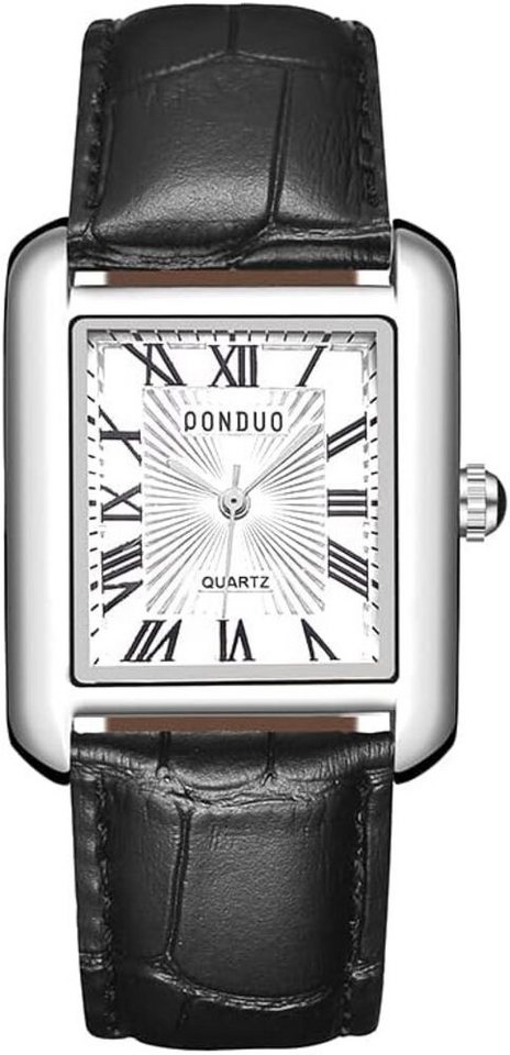 Avaner Modische Uhr-minimalistischer Form und Komfort eleganter Linienführung Watch, Modische Quarzuhr für Damen und Herren mit eckigem Zifferblatt Avaner Modische Uhr-minimalistischer Form und Komfort eleganter Linienführung Watch, Modische Quarzuhr für Damen und Herren mit eckigem Zifferblatt von Avaner
