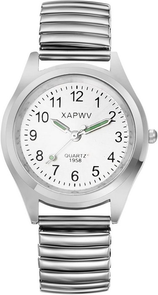 Avaner für Herren mit Stretcharmband Watch, mit arabischen Großziffern in rundem Gehäuse ALS Geschenke von Avaner