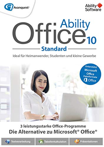 Ability Office 10 | Standard | PC | PC Aktivierungscode per Email von Avanquest/Ability