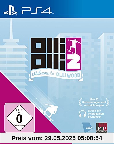 OlliOlli2: Welcome To Olliwood (PS4) von Avanquest/Badland Games