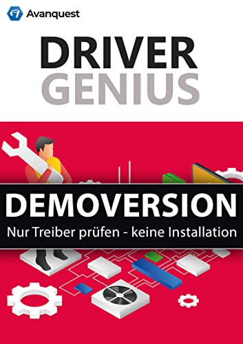 Driver Genius - AKTUELLSTE VERSION - Treiber nicht suchen - sondern einfach finden! | Kompatibel mit Windows 11/10/8.1/8/7/Vista Gerät | PC Download von Avanquest/Driver-Soft
