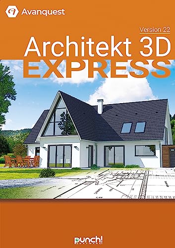 Architekt 3D 22 | Express | PC Aktivierungscode per Email von Avanquest/Punch!
