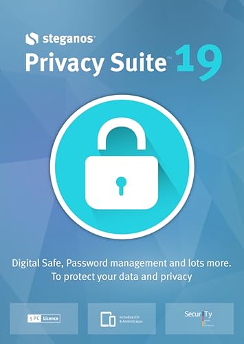 Steganos Privacy Suite 19 - Digitaler Tresor & Passwort-Management für Windows 10|8|7 [Download] von Avanquest/Steganos