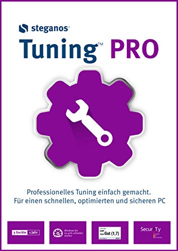 Steganos Tuning PRO - Professionelles Tuning leicht gemacht! Windows 10|8|7 [Download] von Avanquest/Steganos