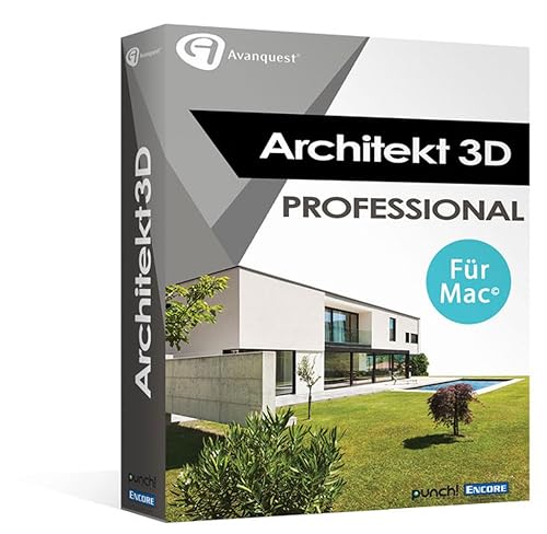 Architekt 3D X9 Professional MAC von Avanquest/punch!
