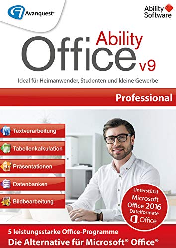 Ability Office 9 Professional | Professional | PC | PC Aktivierungscode per Email von Avanquest Software