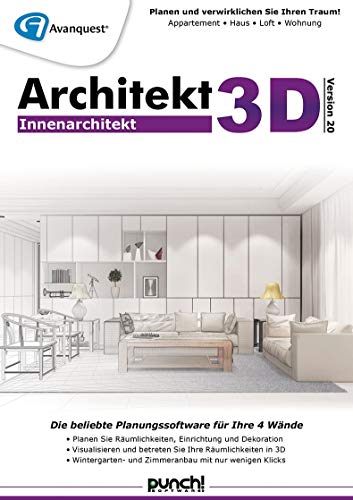 Architekt 3D 20 Innenarchitekt | Innenarchitekt | PC | PC Aktivierungscode per Email von Avanquest Software