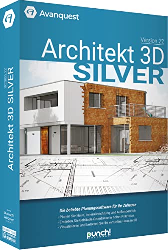 Architekt 3D 22 Silver (Code in a Box) von Avanquest Software