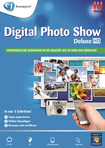 Digital Photoshow Deluxe [Download] von Avanquest Software