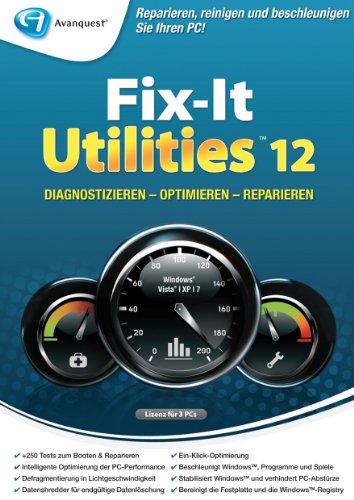 Fix-It Utilities 12 [Download] von Avanquest Software