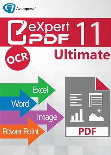 PDF Experte 11 Ultimate - Für Windows 10|8|7|Vista|XP [Download] von Avanquest Software