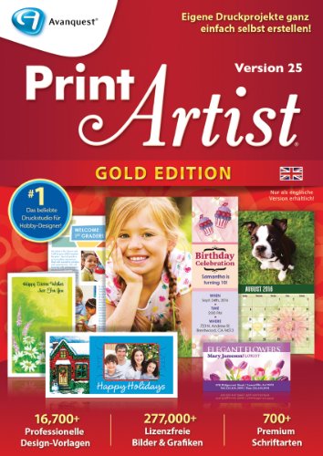 Print Artist Gold 25 (Englisch) [Download] von Avanquest Software