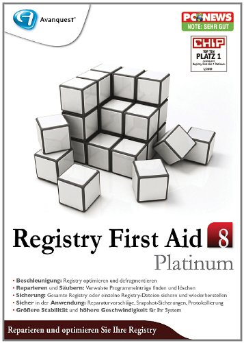 Registry First Aid 8 Platinum [Download] von Avanquest Software