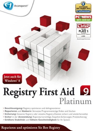 Registry First Aid 9 Platinum [Download] von Avanquest Software