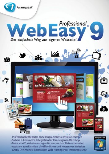 WebEasy 9 Professional [Download] von Avanquest Software