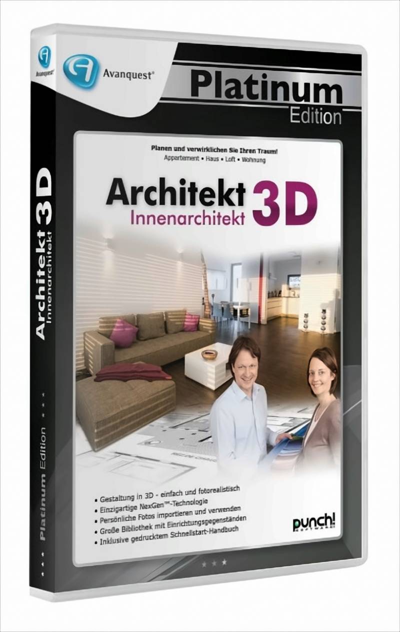 APE - Architekt 3D Innenarchitekt von Avanquest