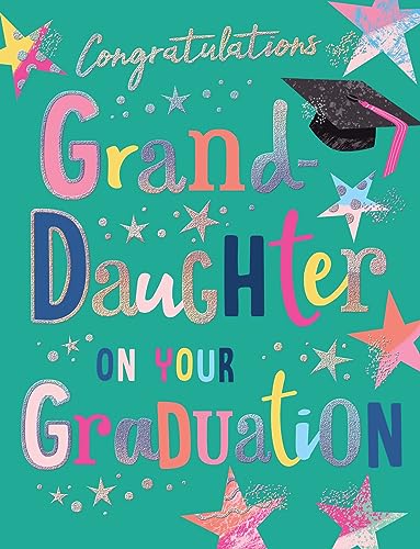 Avant Garde Studios Congratulations Granddaughter on your Graduation – 20,3 x 15,2 cm von Avant Garde Studios