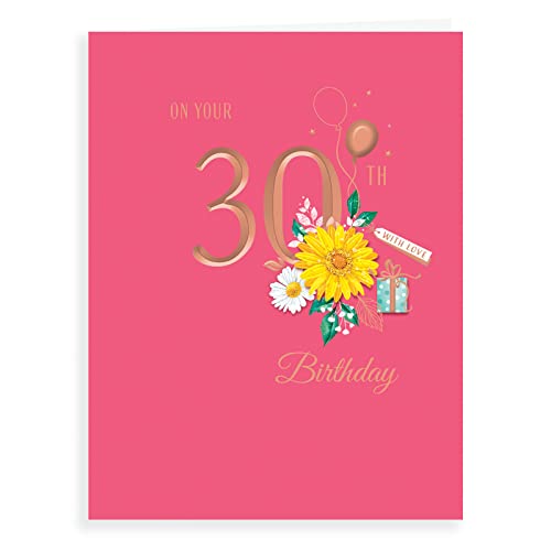 Avant Garde Studios Geburtstagskarte, klassisch, Meilenstein, Alter 30 F – 20,3 x 15,2 cm von Avant Garde Studios