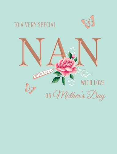 Avant Garde Studios Muttertagskarte To A Special Nan With Love, 20,3 x 15,2 cm von Avant Garde Studios