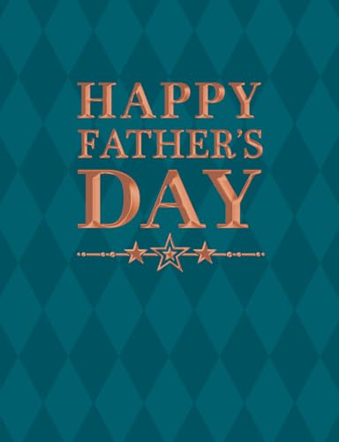 Avant Garde Studios Vatertagskarte, Happy Father's Day Classic Card – 20,3 x 15,2 cm von Avant Garde Studios