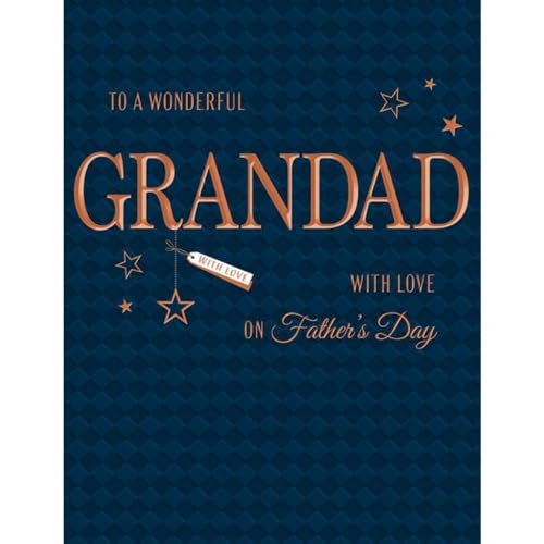 Avant Garde Studios Vatertagskarte To A Wonderful Grandad with Love, 20,3 x 15,2 cm von Avant Garde Studios